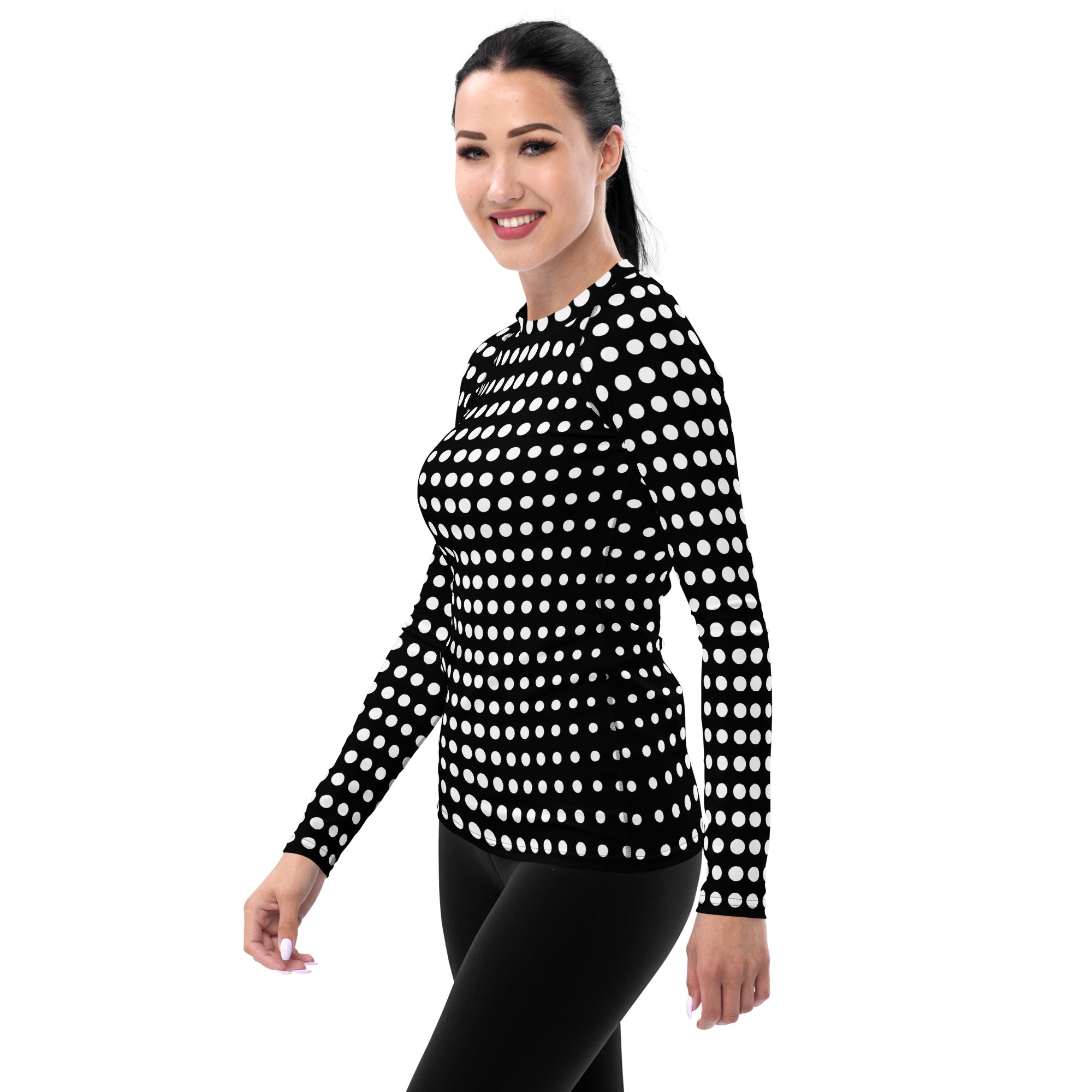 Optical Illusion Performance Rash Guard UPF 50+